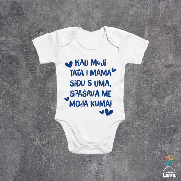 Kad moji tata i mama siđu s uma, spašava me moja kuma!