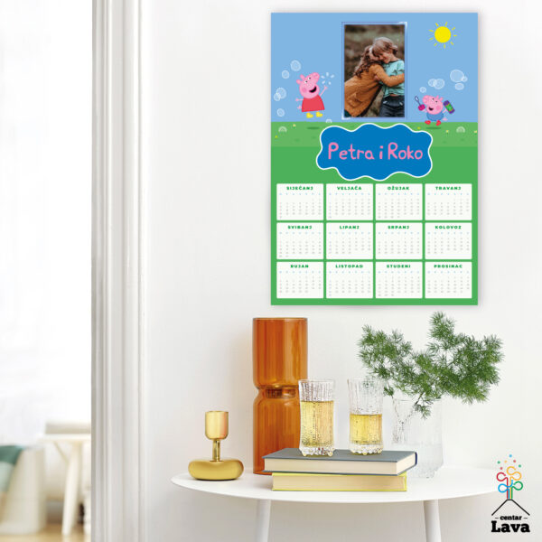 Pepa Pig kalendar