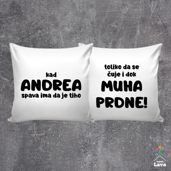 Kad Andrea spava ima da je tiho