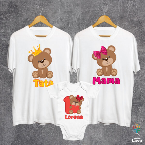 Medvjedić obitelj komplet