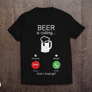 beer is calling majica crna