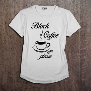 black coffee please majica