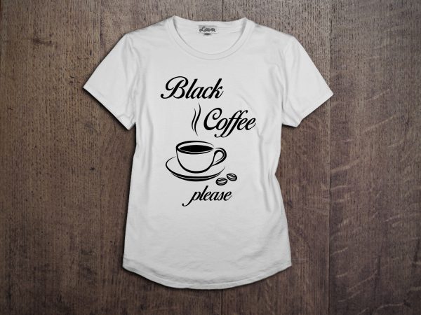 black coffee please majica