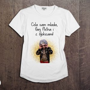 cela sam mlada majica