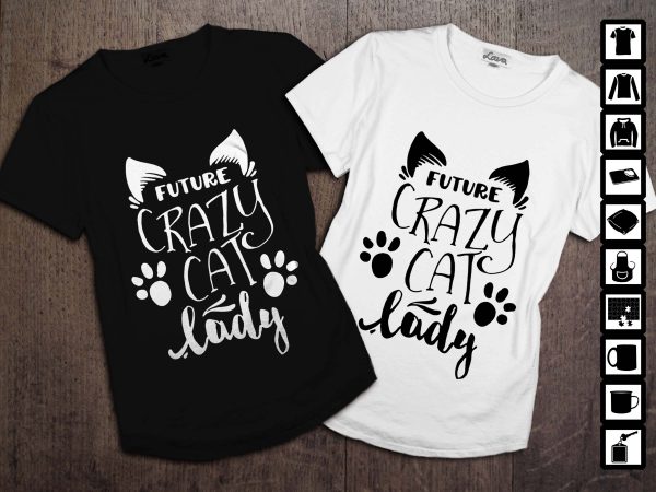 future crazy cat lady majica