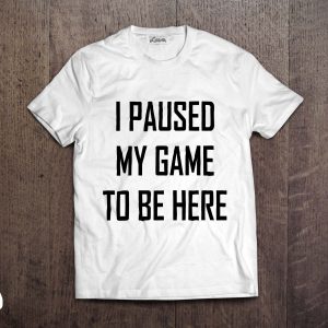 i paused my game to be here majica