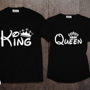king and queen komplet majica