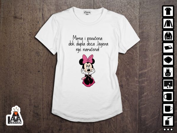 mirna i povučena majica