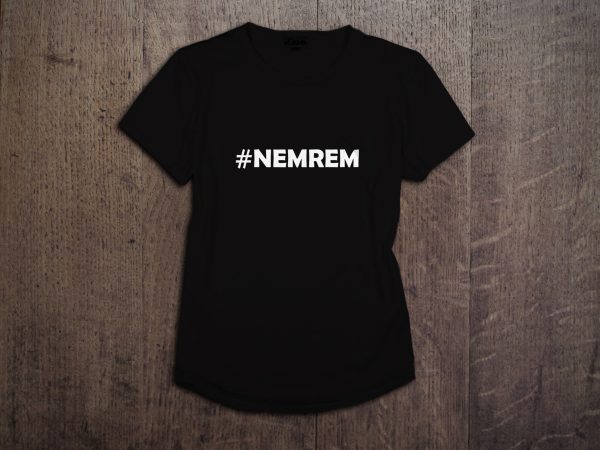 nemrem majica crna