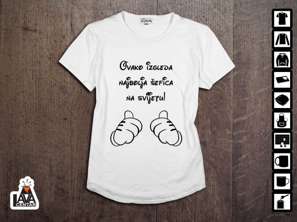 ovako izgleda najbolja šefica majica
