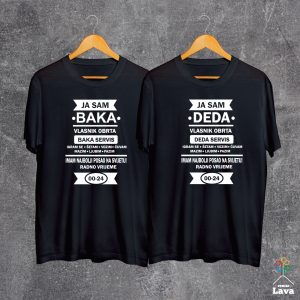 baka i deda servis majica