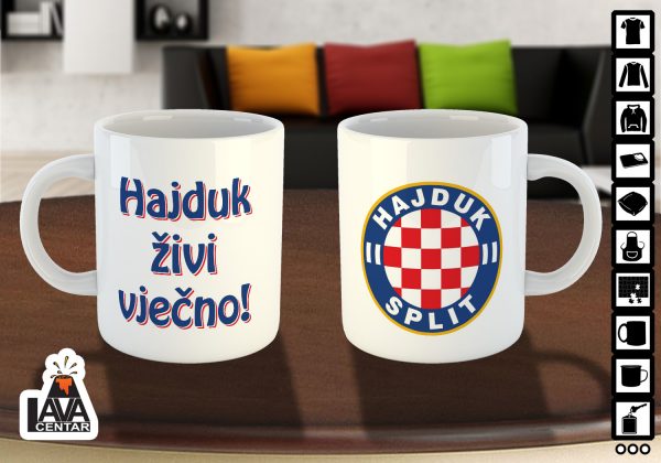 hajduk živi vječno šalica