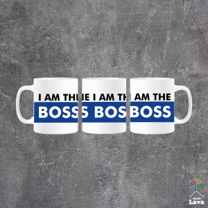 i am the boss šalica