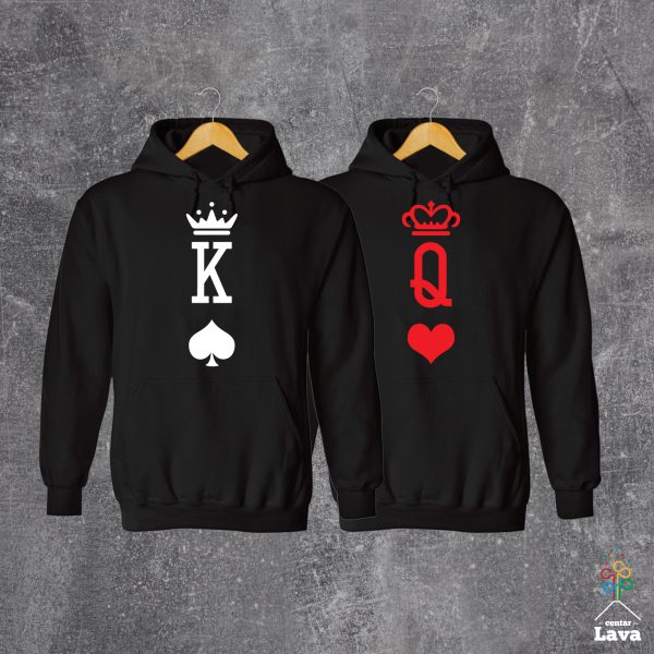 king and queen komplet hudica