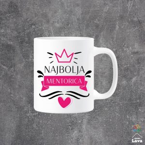 najbolja mentorica šalica
