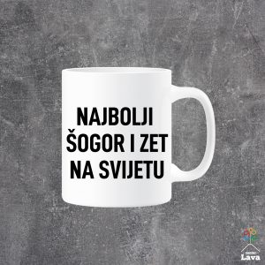 najbolji šogor i zet šalica