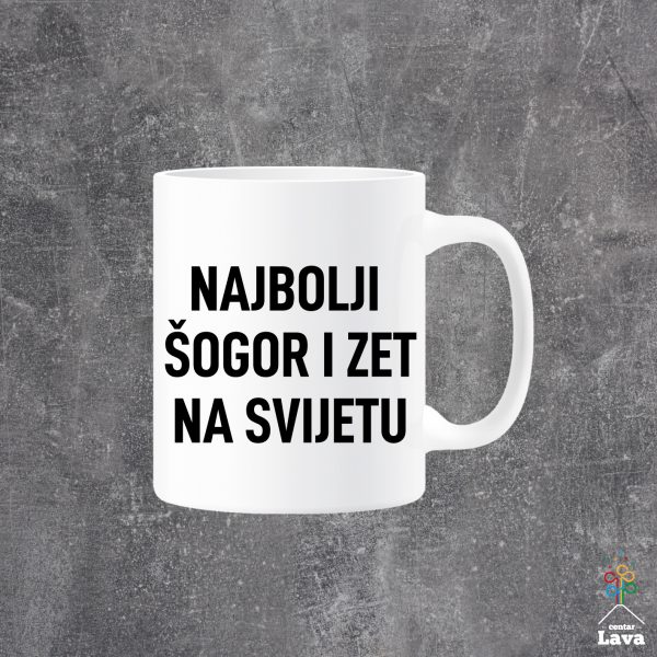 najbolji šogor i zet šalica