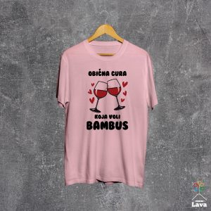 obićna cura koja voli bambus majica