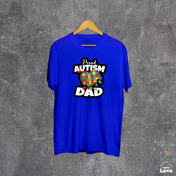 proud autism dad majica