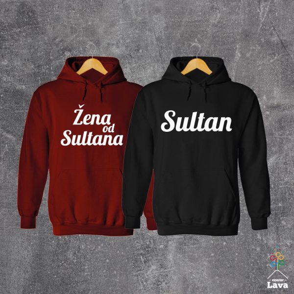 sultan i žena od sultana komplet hudica