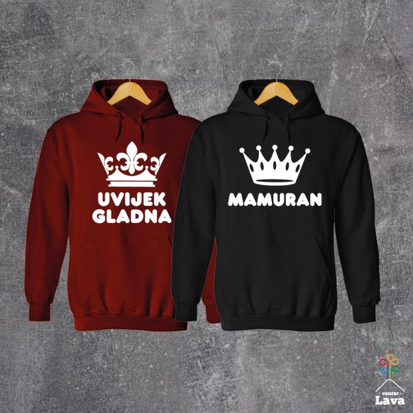 uvijek gladna mamuran komplet hudica