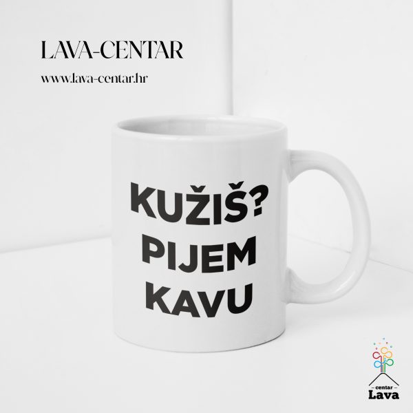 kužiš pijem kavu šalica